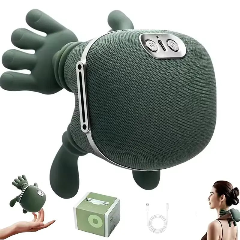2026 NEW Bionic Finger Neck Shoulder Massager Wireless Neck Cervical  Kneading Massage Shawl Brushless Motor Neck masajeador